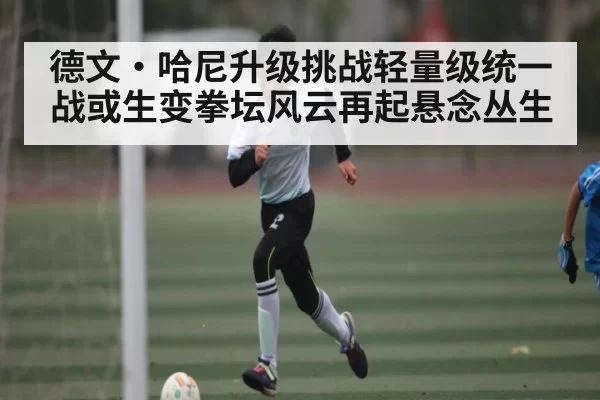 德文·哈尼升级挑战轻量级统一战或生变拳坛风云再起悬念丛生